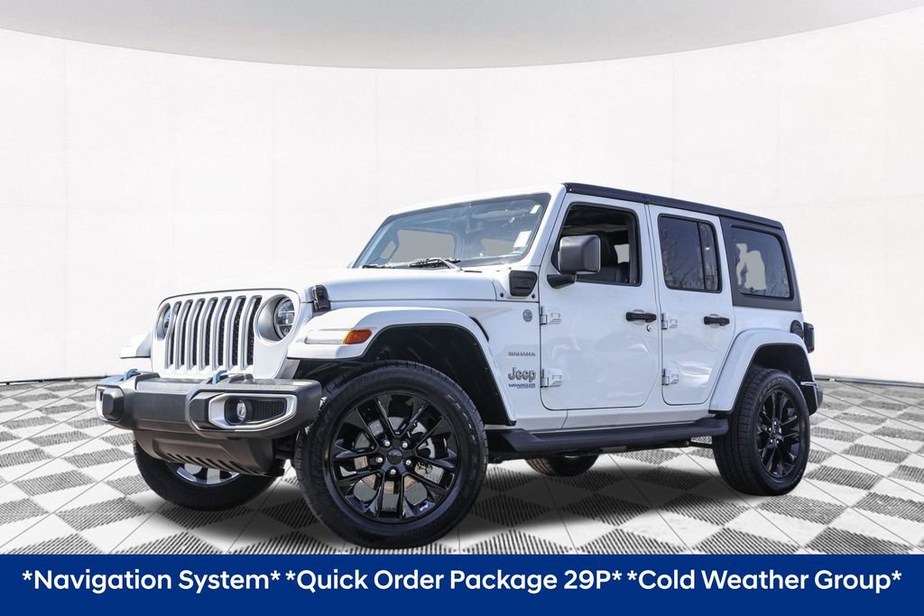 Used 2022 Jeep Wrangler Unlimited Sahara w/ Cold Weather Group AWD/4WD image 2