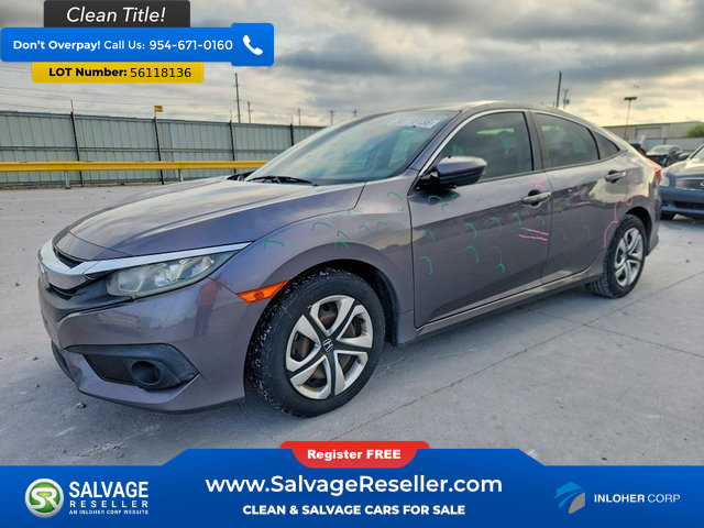 Used 2018 Honda Civic LX image 1