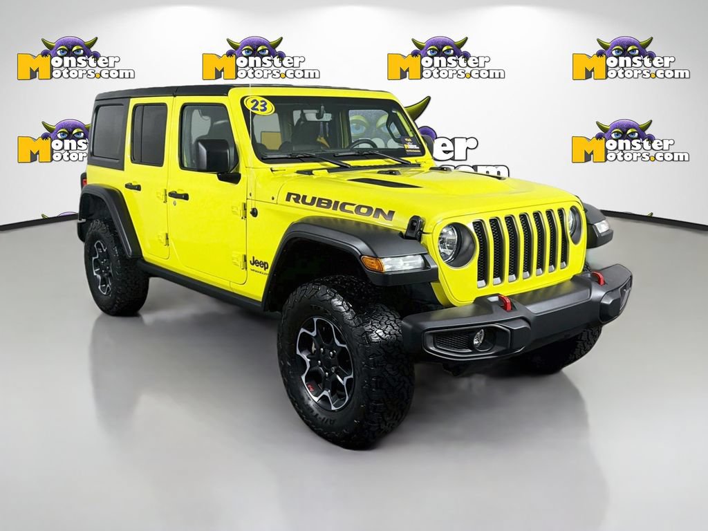 Used 2023 Jeep Wrangler Unlimited Rubicon w/ Cold Weather Group AWD/4WD image 3