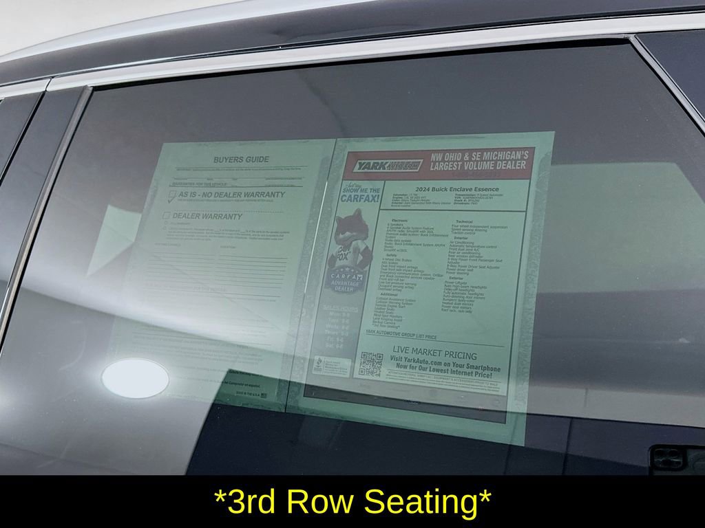 Used 2024 Buick Enclave Essence w/ Sport Touring Edition FWD image 13