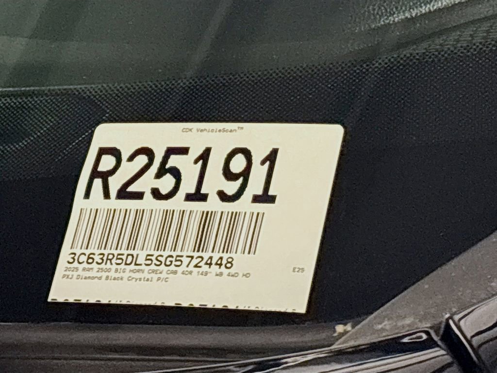 New 2025 RAM 2500 Big Horn image 25