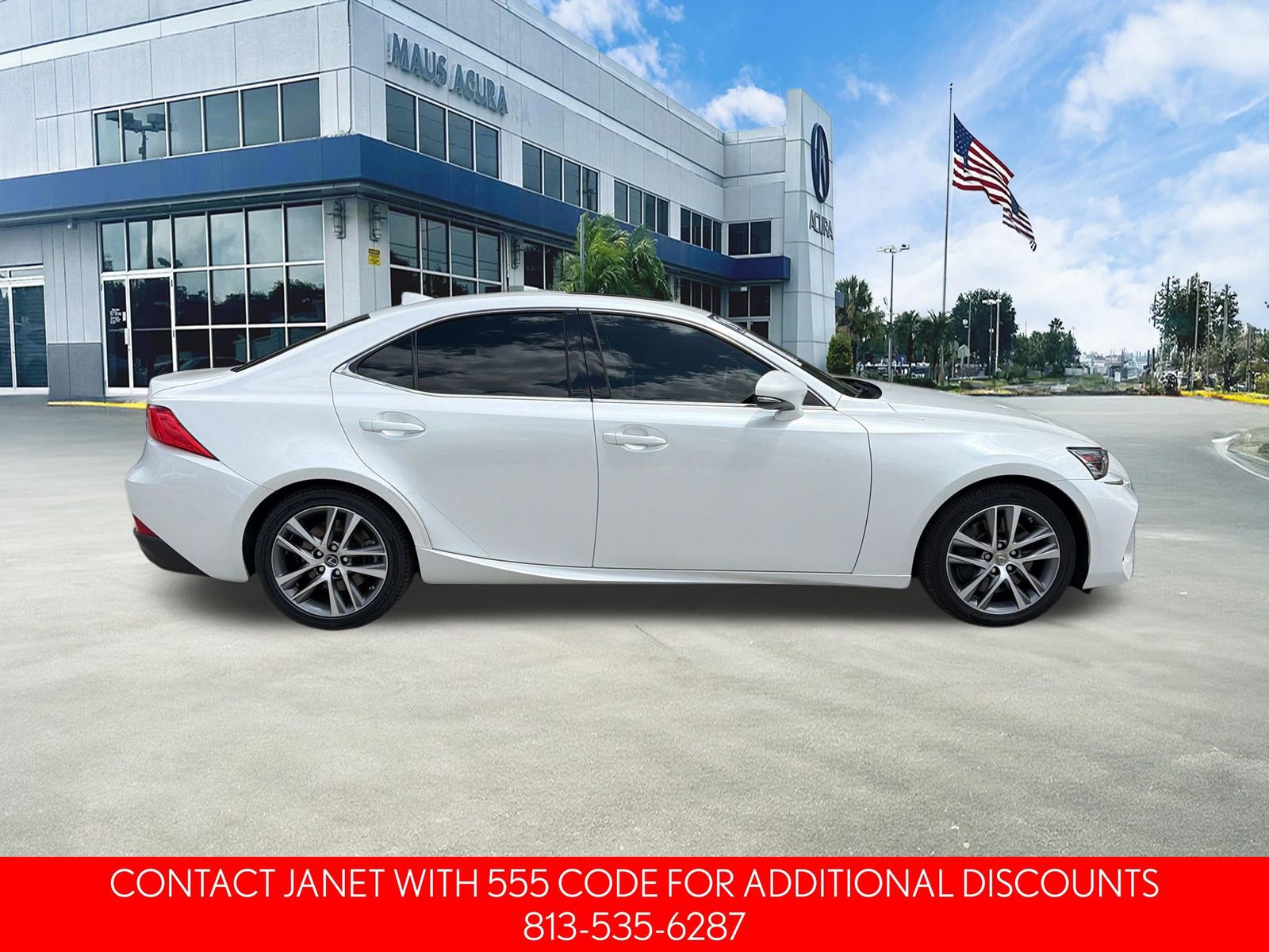 Used 2019 Lexus IS 300 w/ Accessory Package 2 RWD image 3
