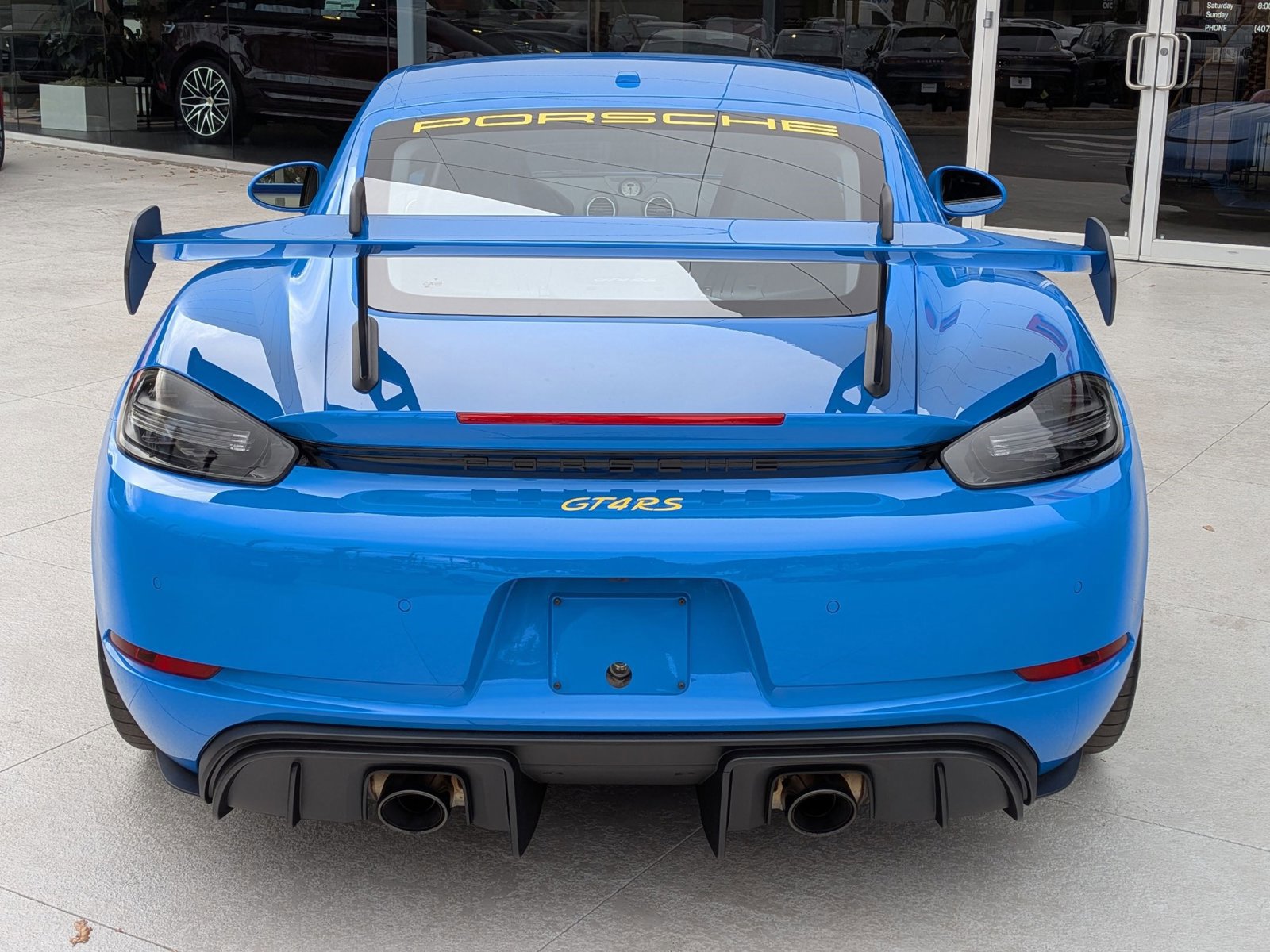 Certified 2025 Porsche 718 Cayman GT4 RS image 10