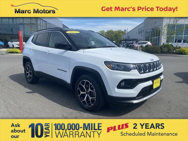 Certified 2025 Jeep Compass Limited AWD/4WD image 1