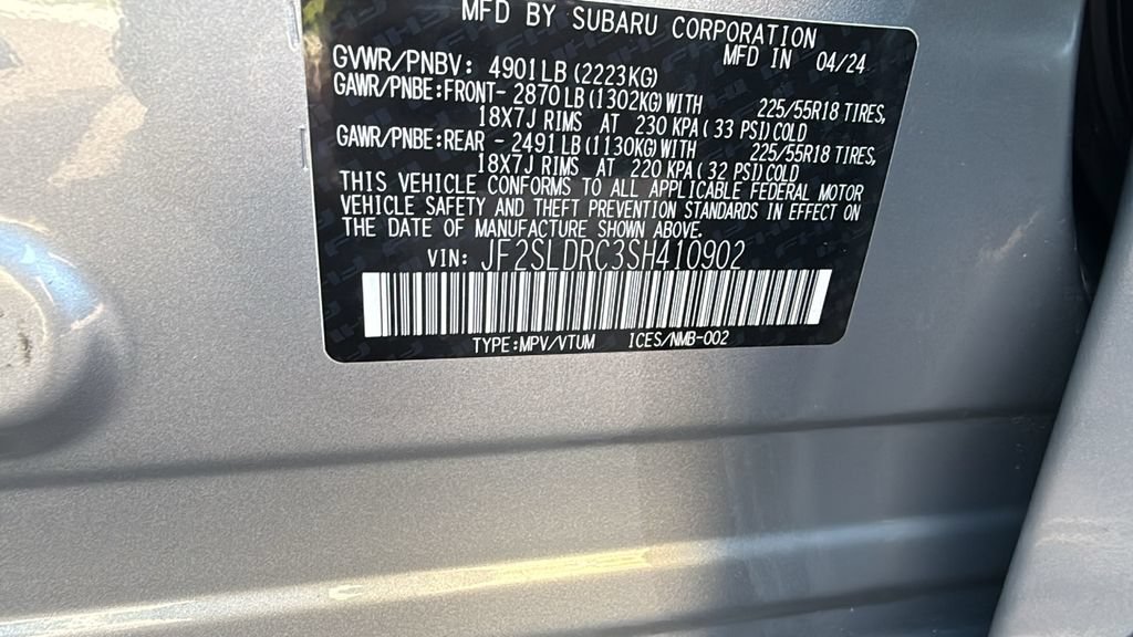 Used 2025 Subaru Forester Limited w/ Popular Package #2 AWD/4WD image 32