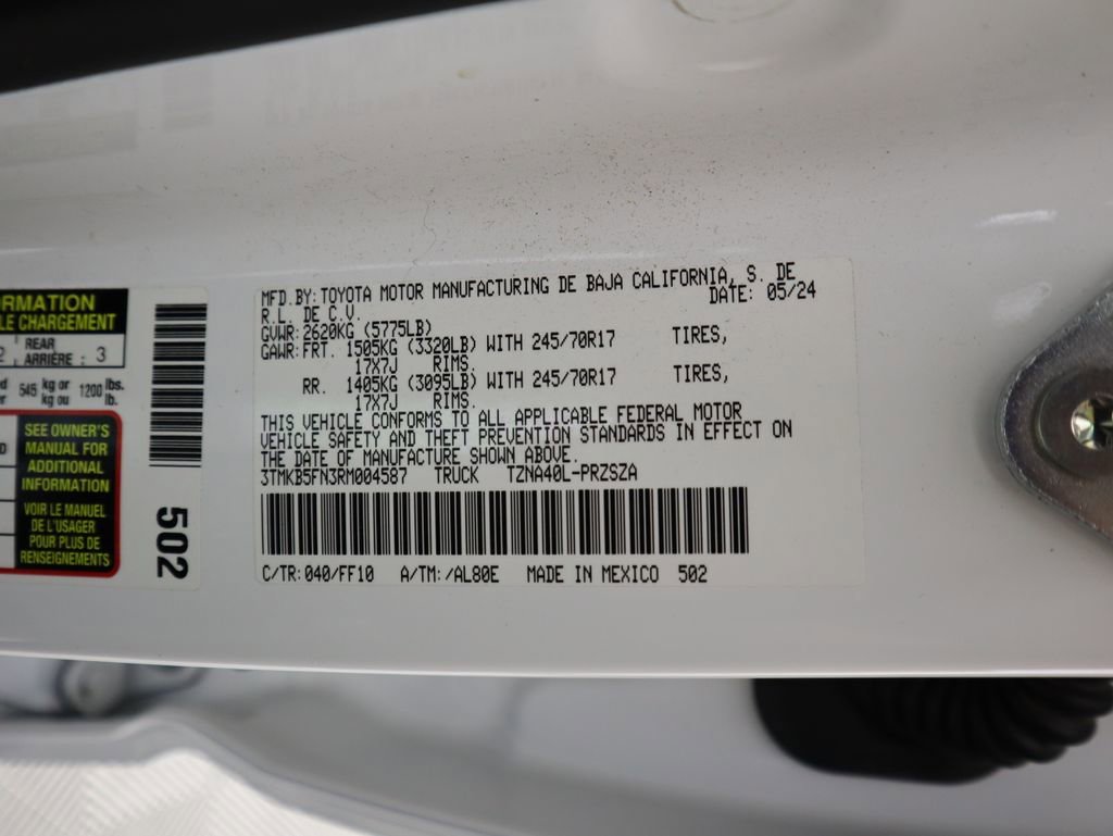 Used 2024 Toyota Tacoma SR5 image 35