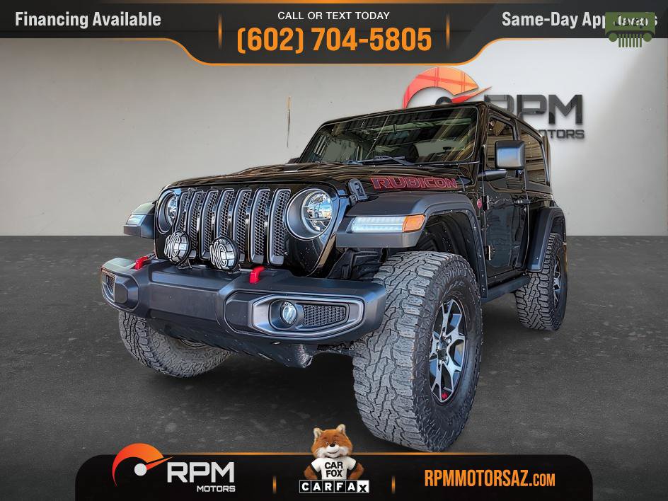 Used 2020 Jeep Wrangler Rubicon w/ LED Lighting Group AWD/4WD image 24