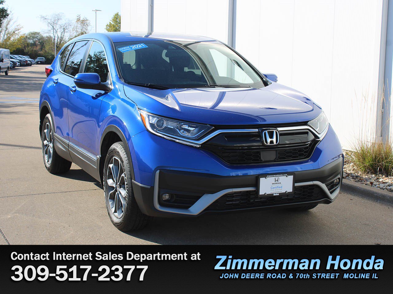 Certified 2021 Honda CR-V EX image 3