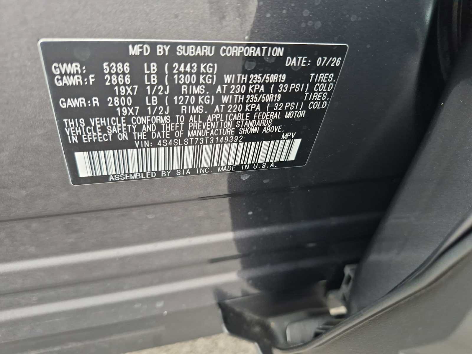New 2026 Subaru Forester Touring AWD/4WD image 33