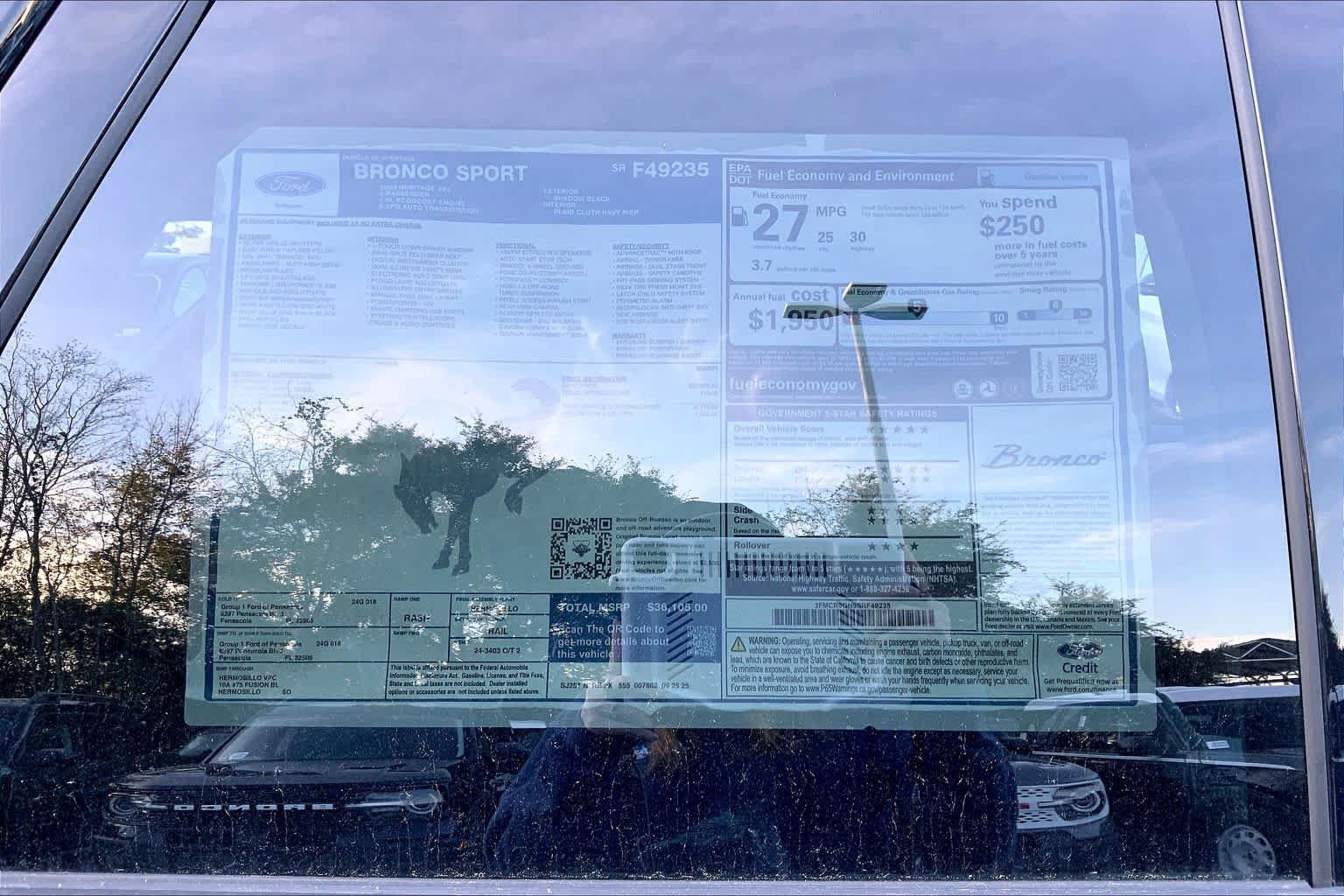 New 2025 Ford Bronco Sport Heritage AWD/4WD image 16