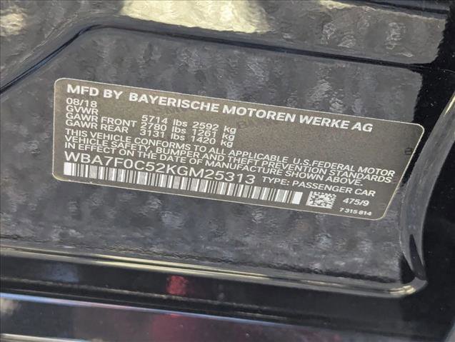 Used 2019 BMW 750i w/ Executive Package image 22