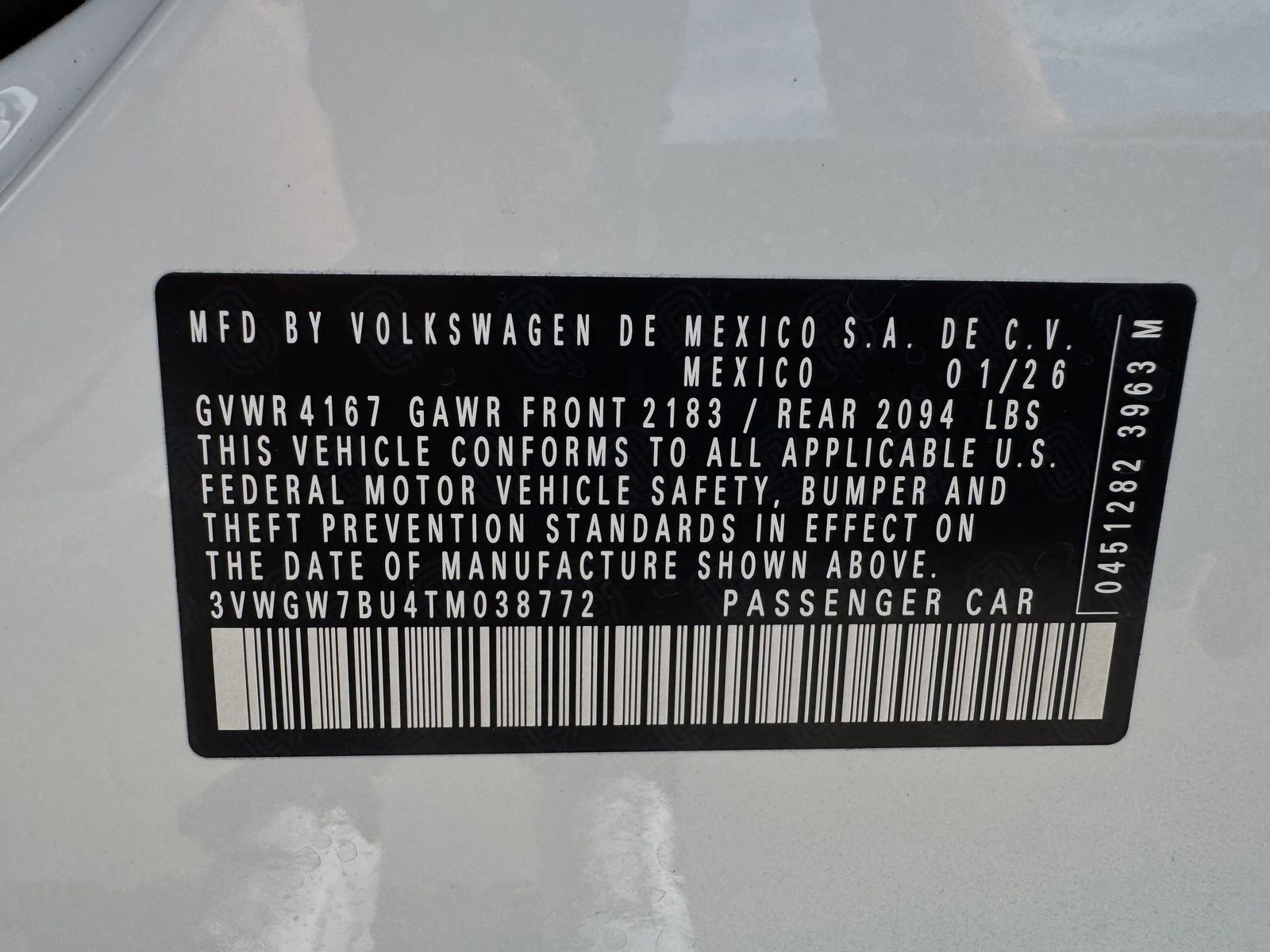 New 2026 Volkswagen Jetta SEL image 27