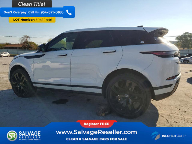 Used 2020 Land Rover Range Rover Evoque SE AWD/4WD image 3