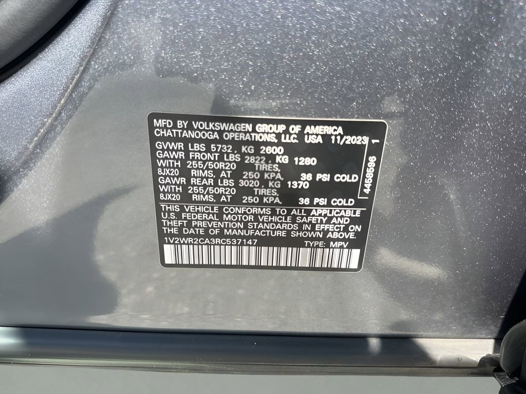 Used 2024 Volkswagen Atlas SE FWD image 33