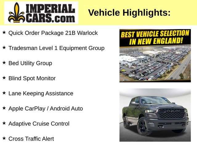 Used 2025 RAM 1500 Classic Warlock AWD/4WD image 7