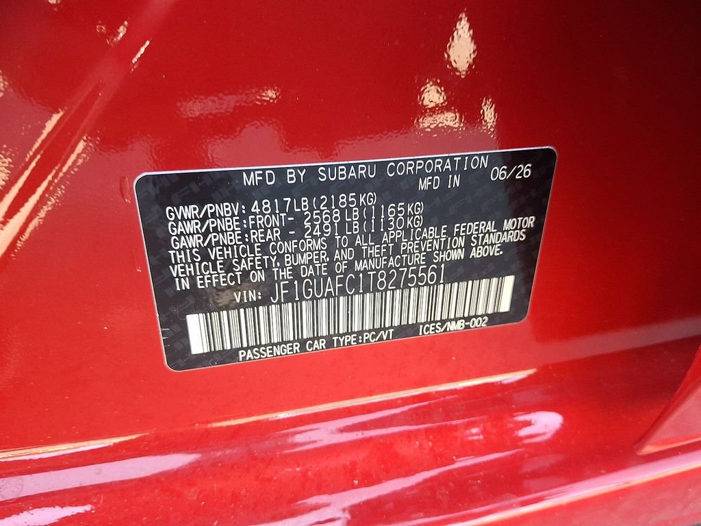New 2026 Subaru Impreza 2.0i Sport AWD/4WD image 18