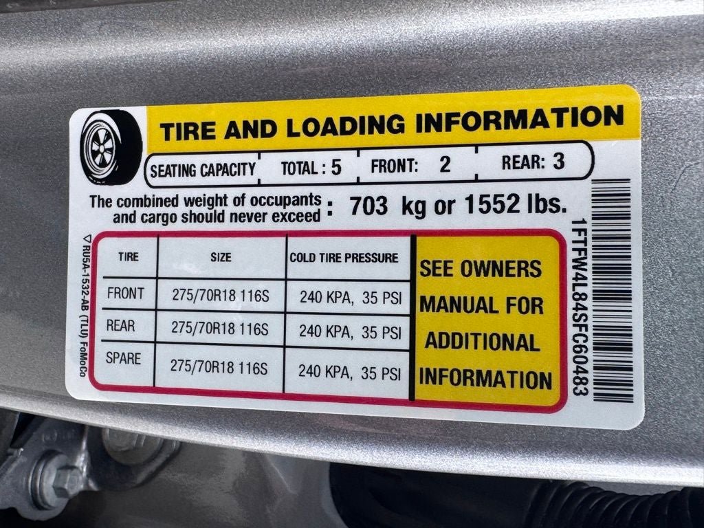 New 2025 Ford F150 Tremor w/ Equipment Group 402A High AWD/4WD image 51