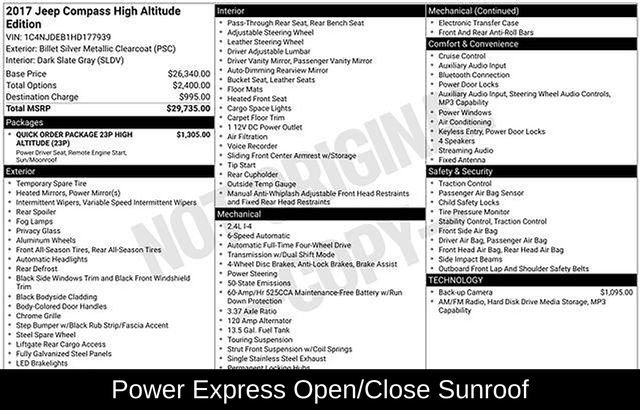 Used 2017 Jeep Compass High Altitude image 7