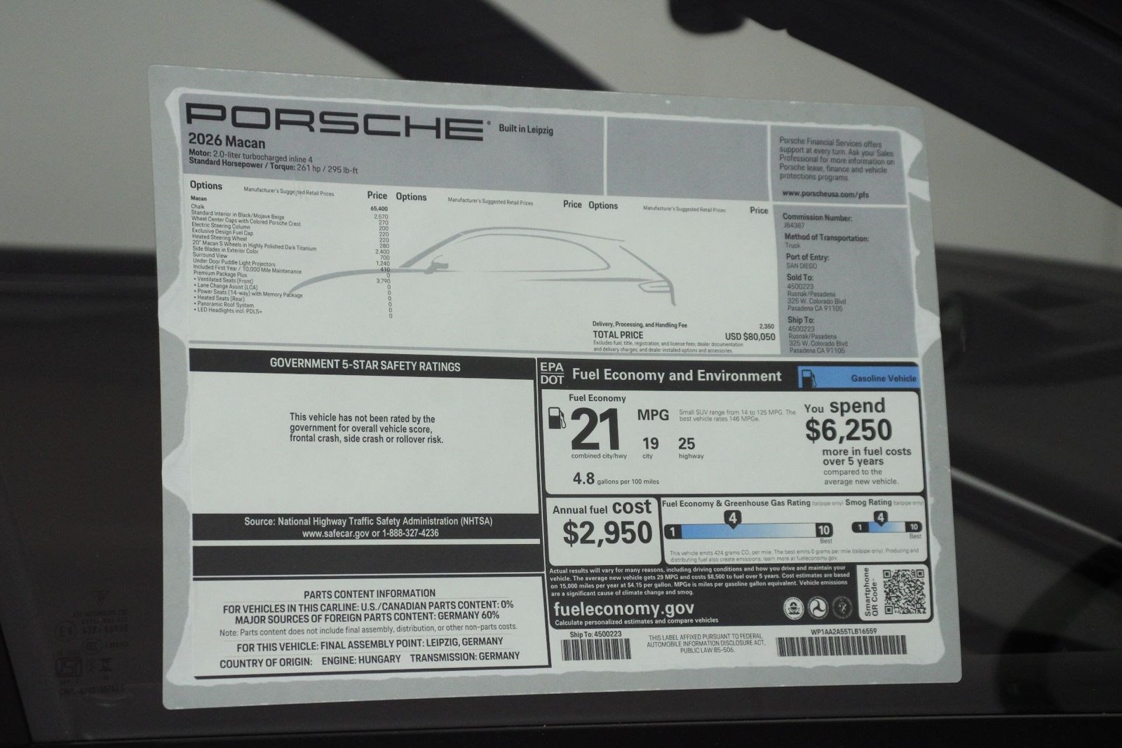 New 2026 Porsche Macan AWD/4WD image 25