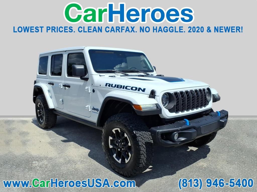 Used 2024 Jeep Wrangler Unlimited Rubicon 4xe image 1