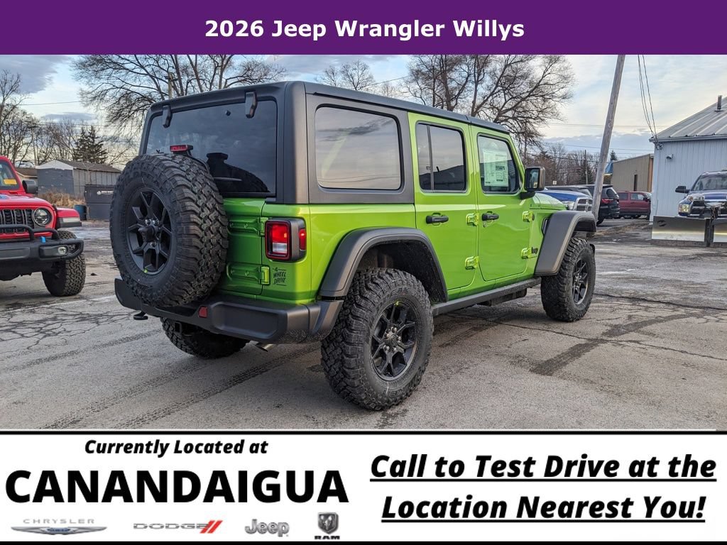 New 2026 Jeep Wrangler Unlimited Sport AWD/4WD image 8