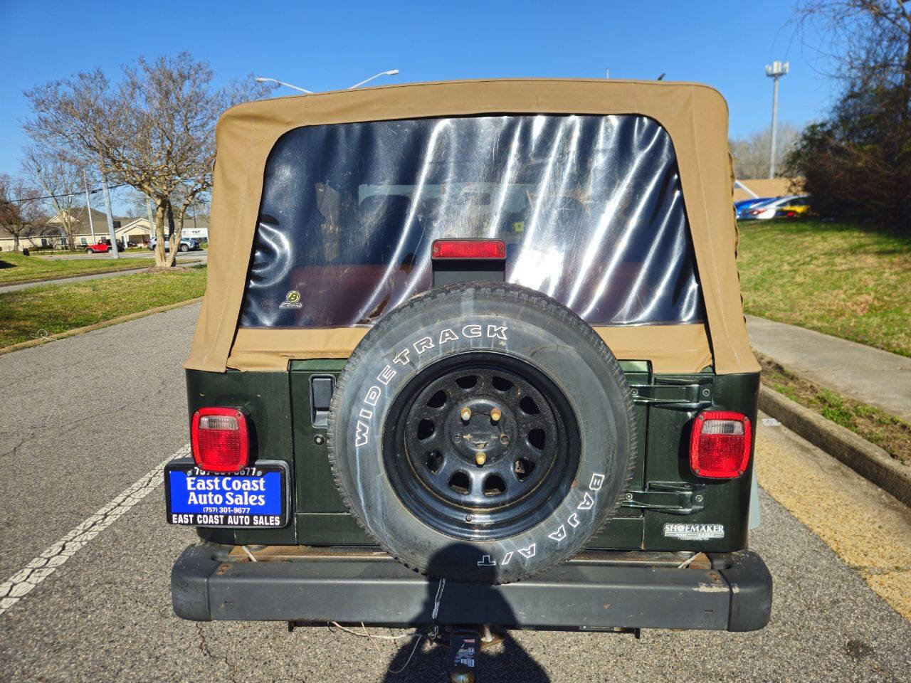 Used 1997 Jeep Wrangler SE AWD/4WD image 5