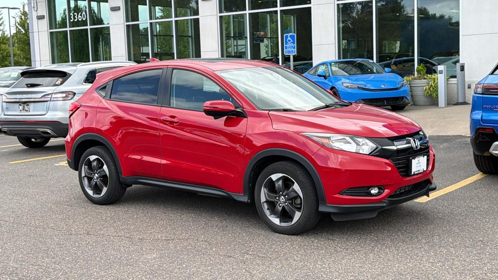 Certified 2018 Honda HR-V EX