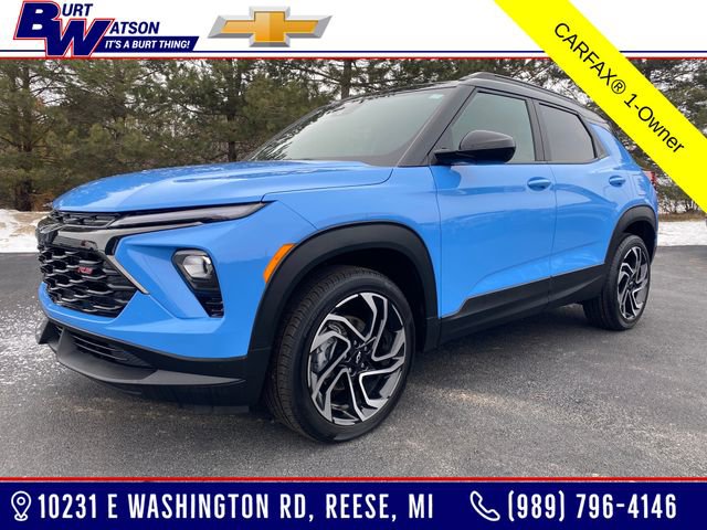 Used 2024 Chevrolet TrailBlazer RS w/ Driver Confidence Package image 1