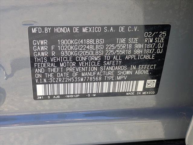 Used 2025 Honda HR-V Sport image 24