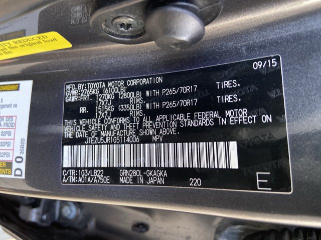Used 2016 Toyota 4Runner SR5 Premium RWD image 33