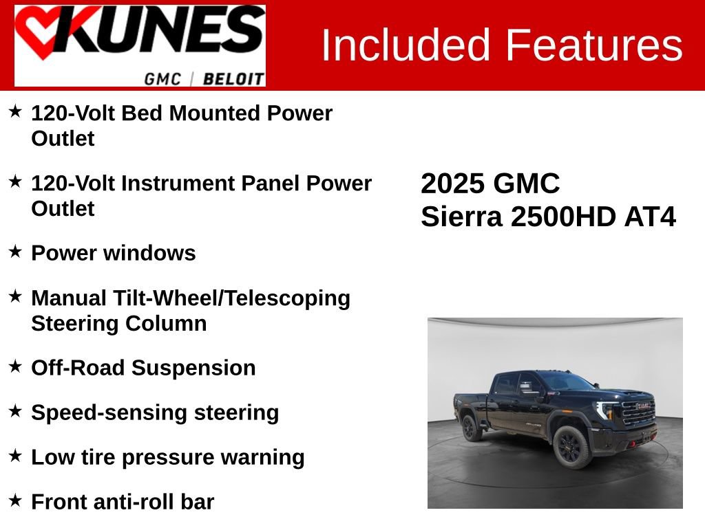 Used 2025 GMC Sierra 2500 AT4 AWD/4WD image 3