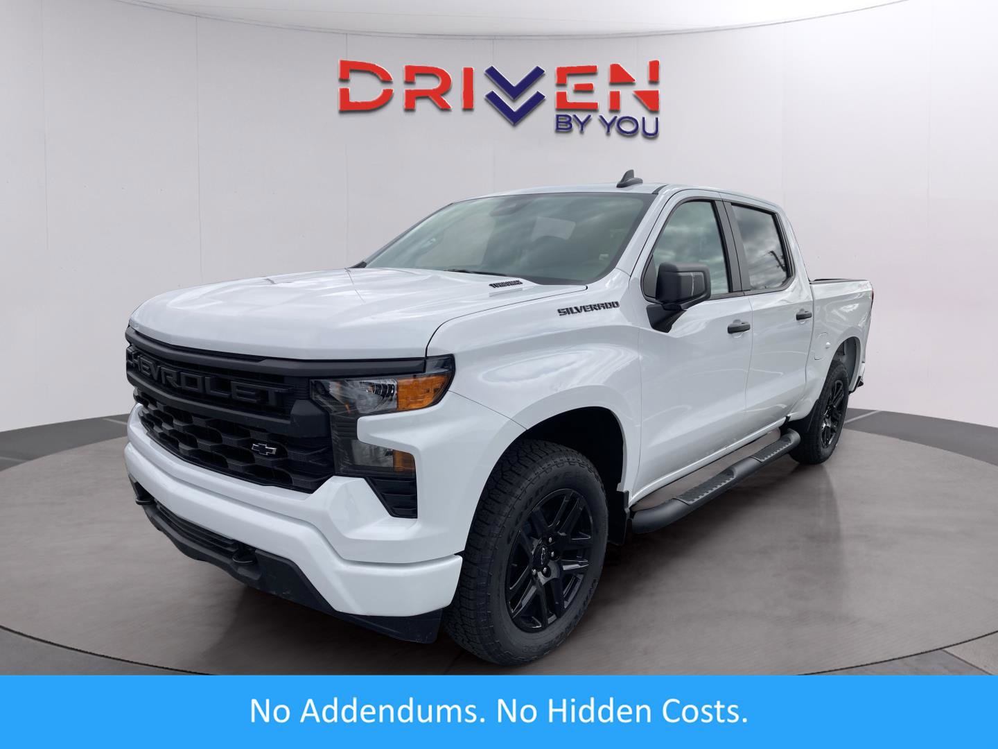 New 2026 Chevrolet Silverado 1500 Custom w/ Turbomax Blackout Package