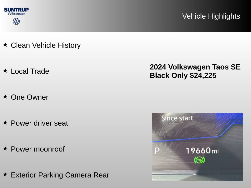 Used 2024 Volkswagen Taos SE image 8
