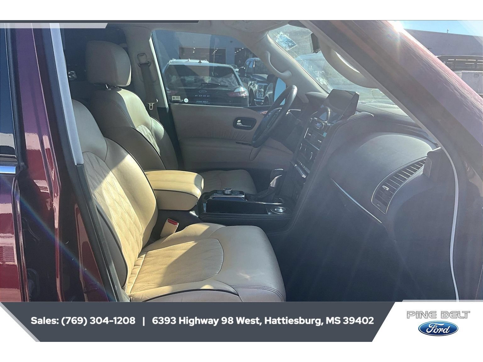 Used 2021 Nissan Armada Platinum w/ Captain's Chairs Package RWD image 6