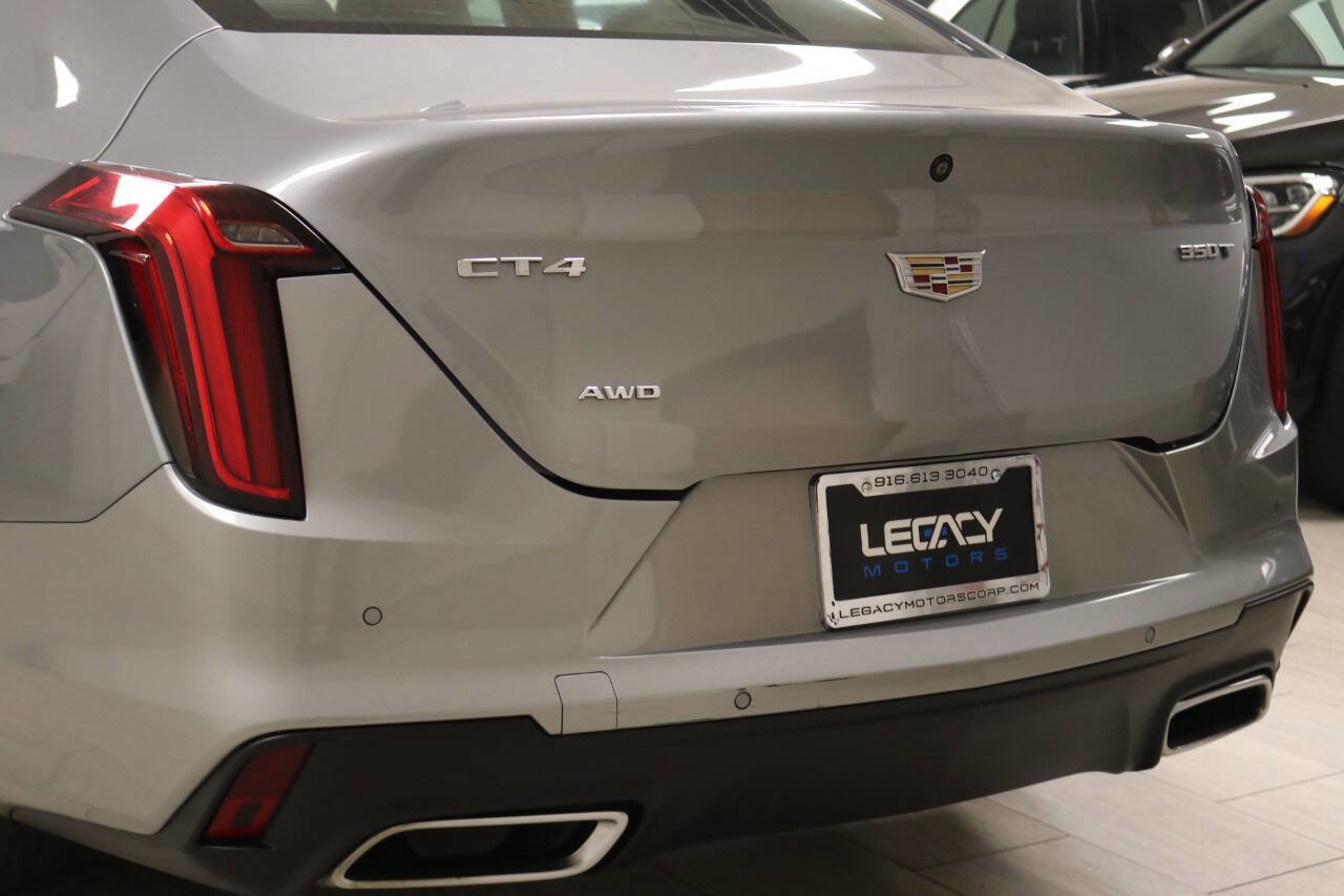 Used 2023 Cadillac CT4 Premium Luxury w/ Climate Package AWD/4WD image 88