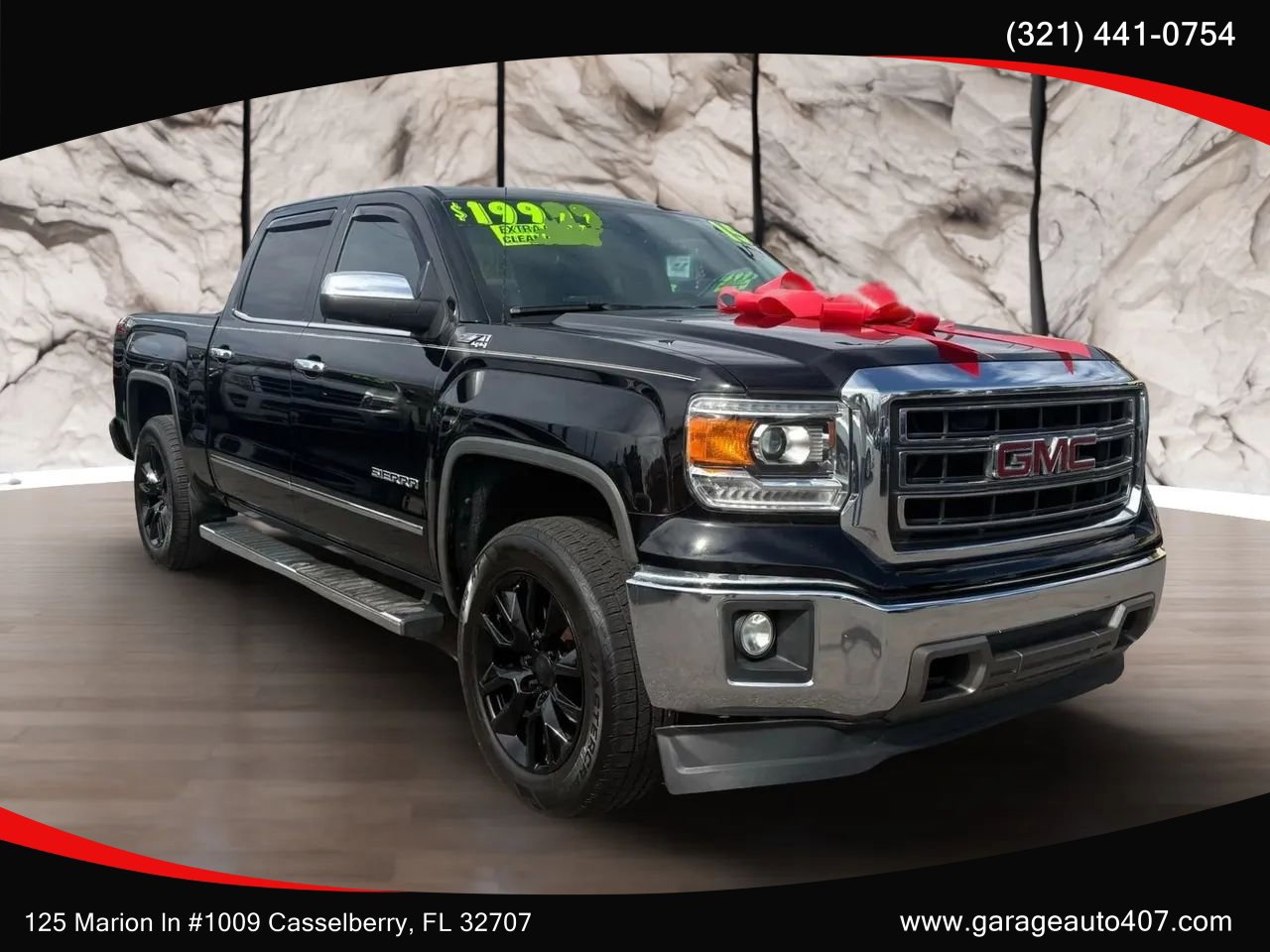 Used 2015 GMC Sierra 1500 SLT w/ SLT Crew Cab Value Package image 1