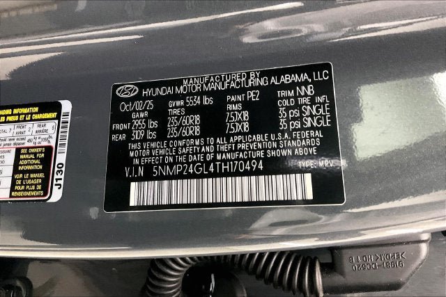 Certified 2026 Hyundai Santa Fe SEL FWD image 32