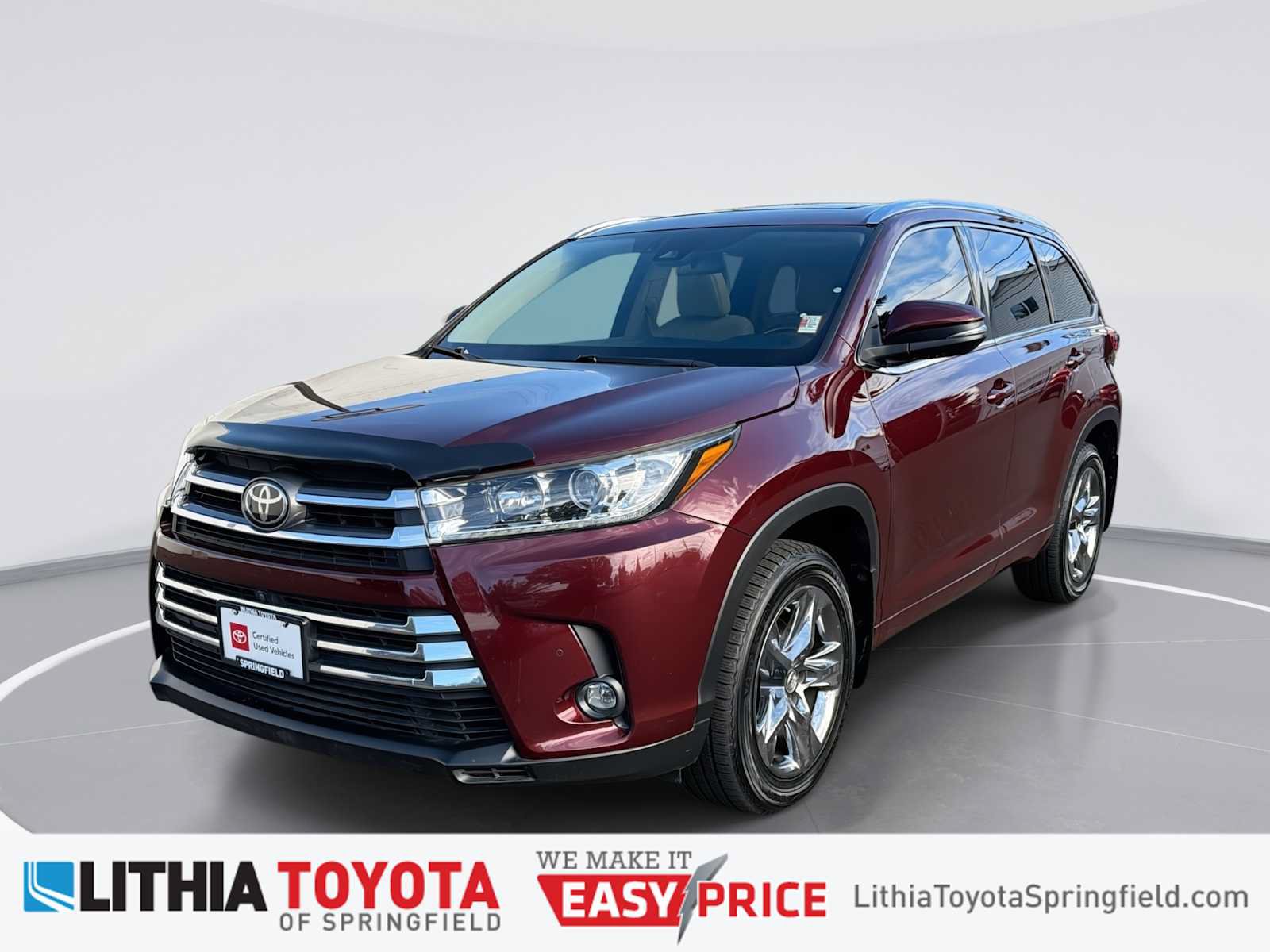 Certified 2019 Toyota Highlander Limited Platinum