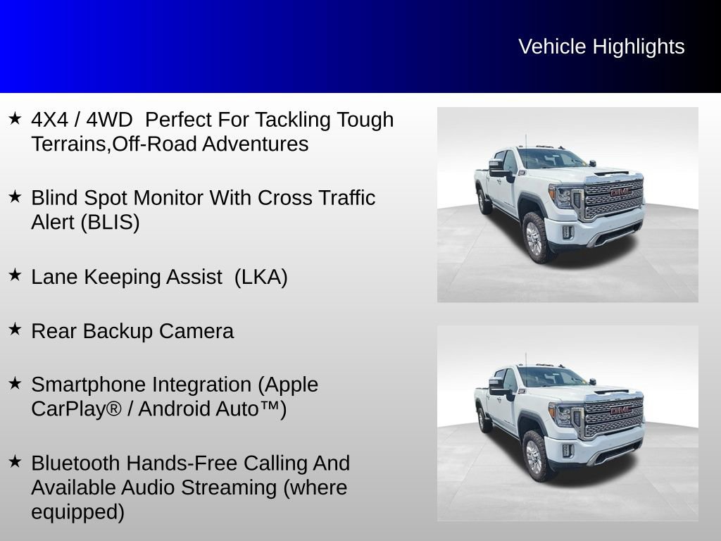 Used 2021 GMC Sierra 3500 Denali w/ Denali Ultimate Package AWD/4WD image 4