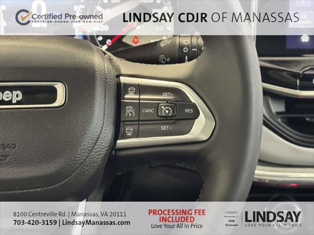 Certified 2023 Jeep Compass Limited w/ Sun and Sound Group AWD/4WD image 30