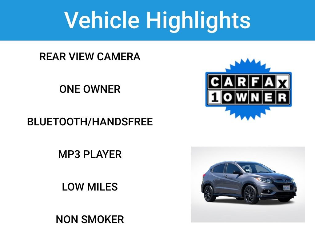 Used 2021 Honda HR-V Sport image 2