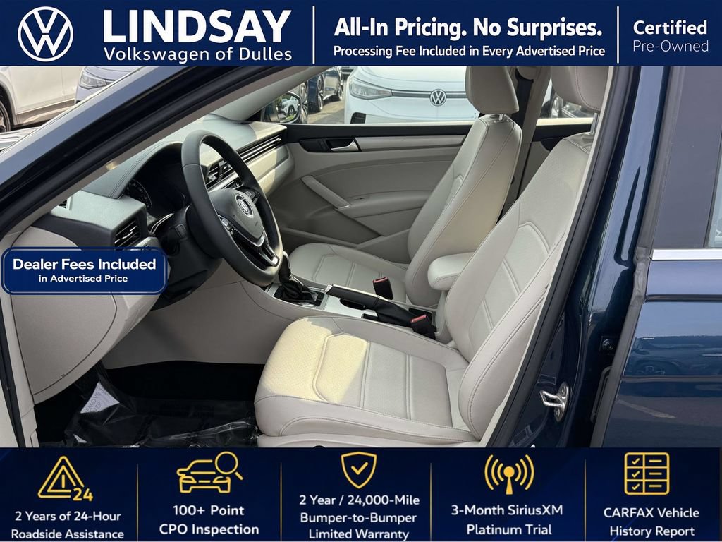 Certified 2021 Volkswagen Passat 2.0T SE FWD image 14