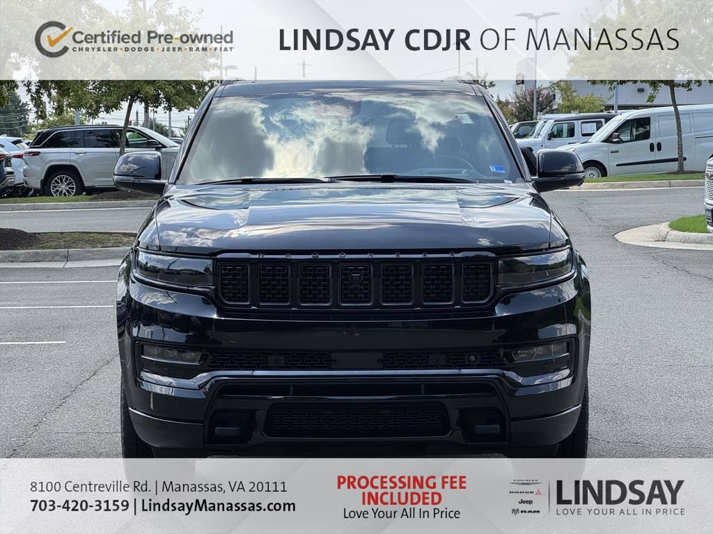 Certified 2024 Jeep Grand Wagoneer Series II Obsidian w/ Quick Order Packagew 28T AWD/4WD image 3