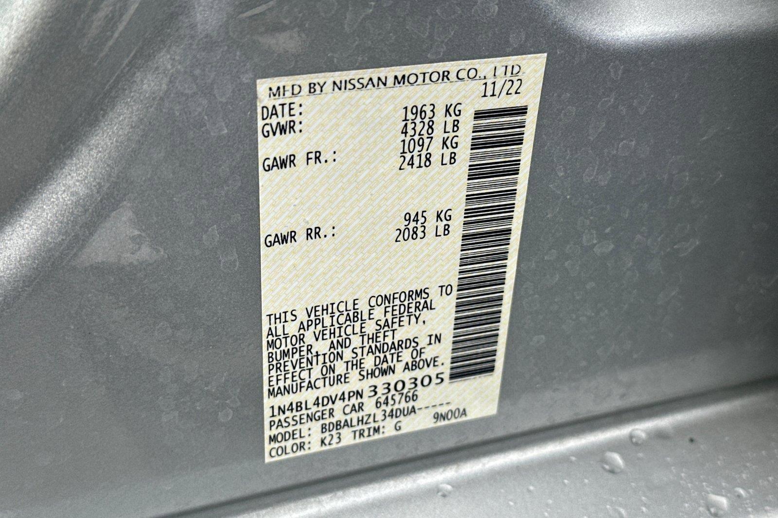 Used 2023 Nissan Altima 2.5 SV image 27