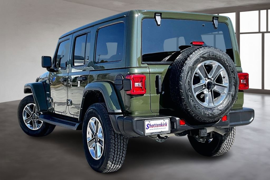 Used 2022 Jeep Wrangler Unlimited Sahara w/ LED Lighting Group image 4