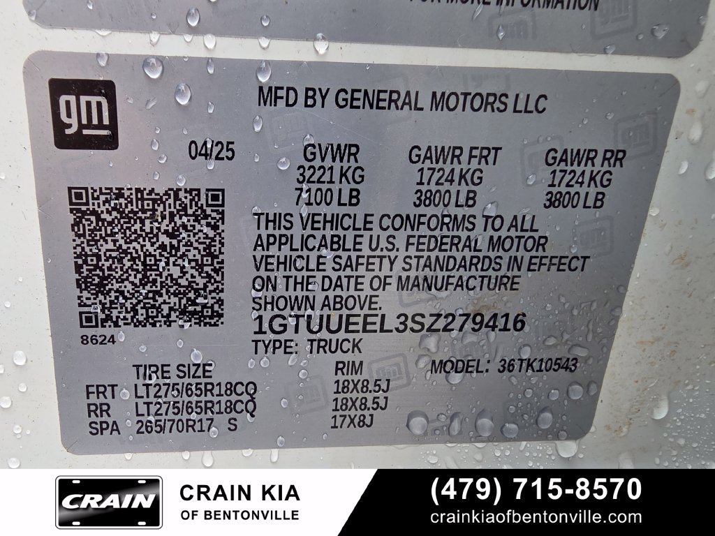 Used 2025 GMC Sierra 1500 AT4 AWD/4WD image 32