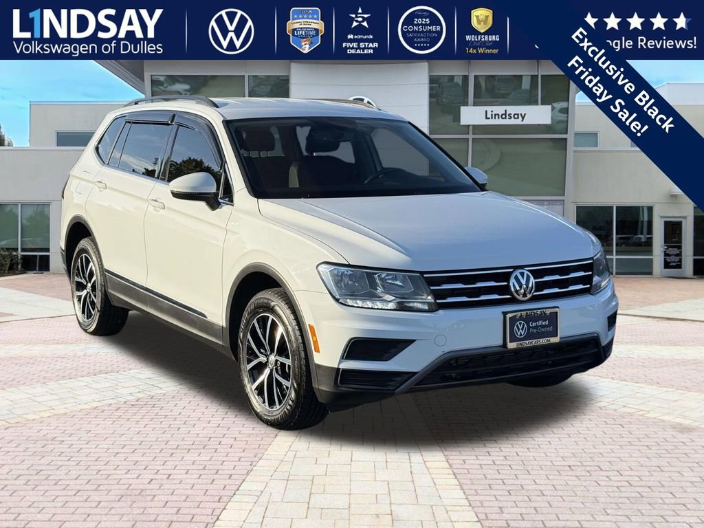 Used 2021 Volkswagen Tiguan SE w/ 3rd Row Seat Package