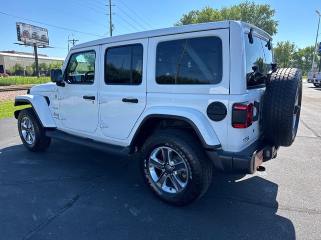 Used 2019 Jeep Wrangler Unlimited Sahara w/ Advanced Safety Group AWD/4WD image 3