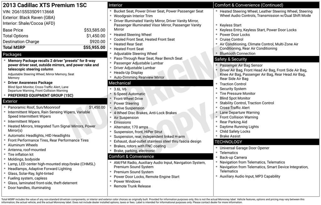 Used 2013 Cadillac XTS Premium image 4