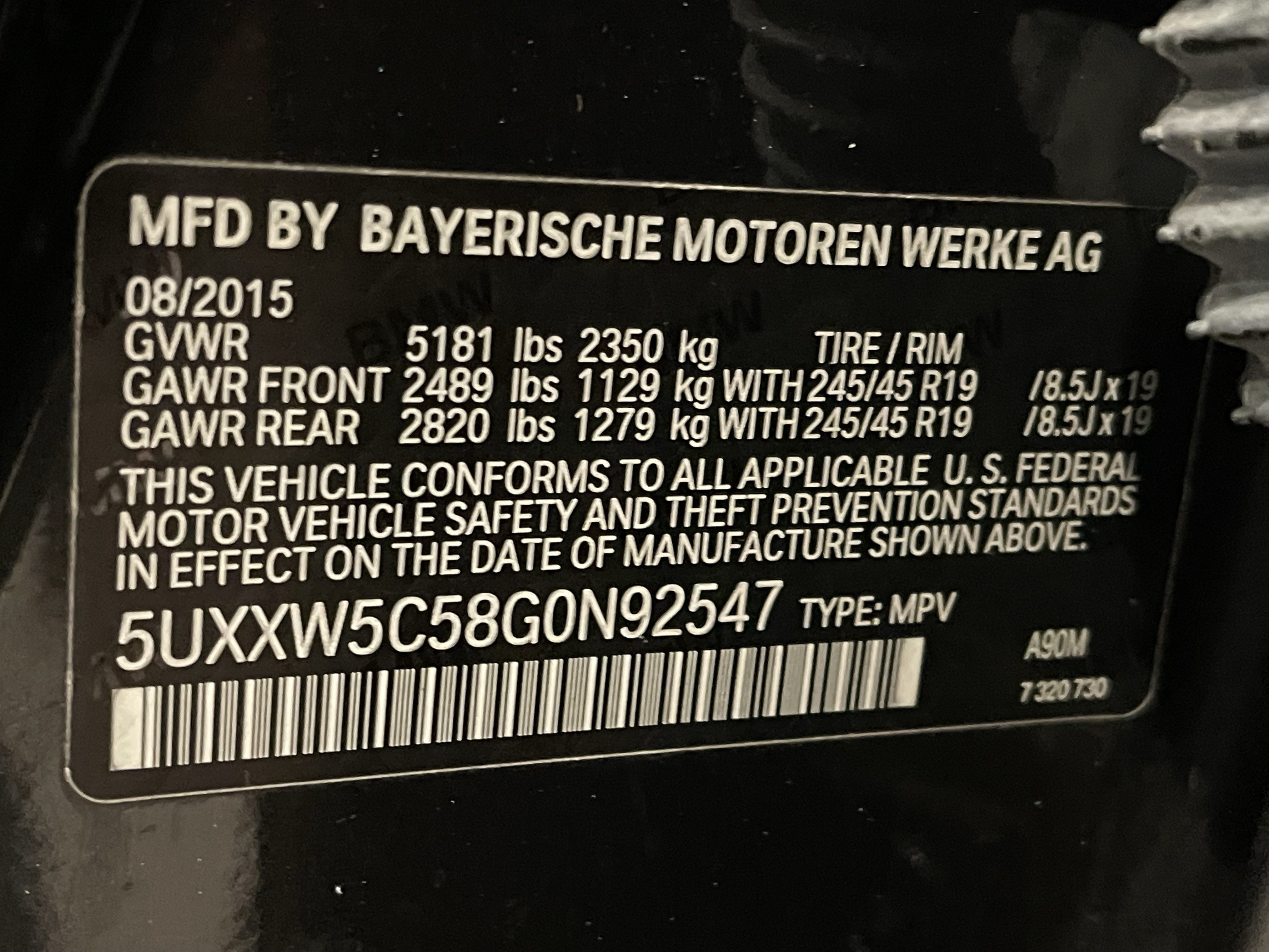 Used 2016 BMW X4 xDrive35i AWD/4WD image 25